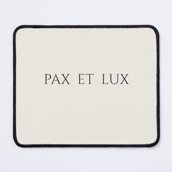 Item preview, Pax et Lux – Peace and Light Latin Phrase, Classical Elegant Design designed and sold by semenol.