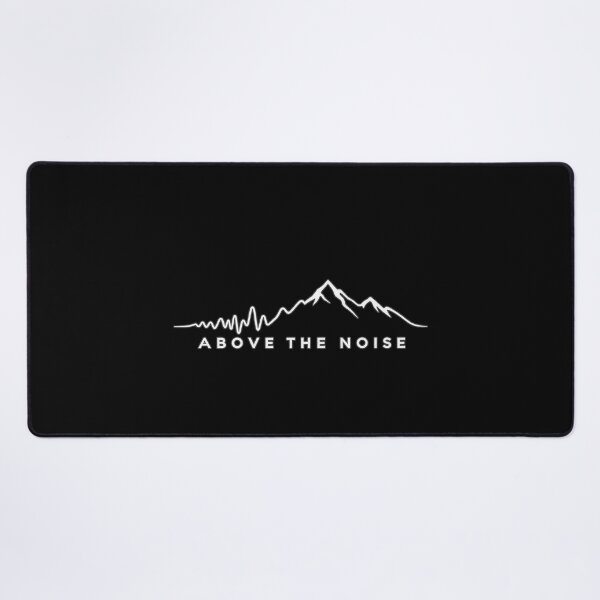 Item preview, Above the Noise Mountain Soundwave Line Art designed and sold by Alvren.