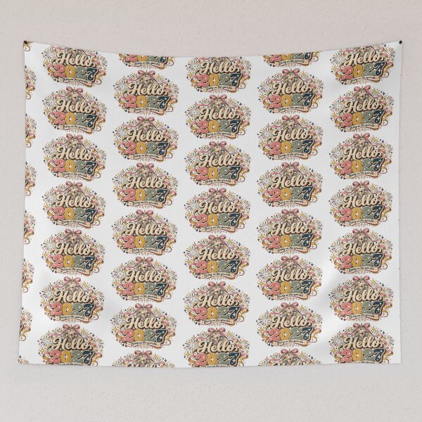 Item preview, Hello 2027 Bring the Sparkle Floral New Year Party Design designed and sold by FuzionRaptor.