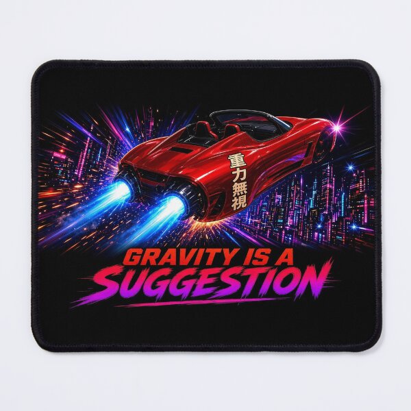 Item preview, Gravity Is a Suggestion Anime Japanese Roadster designed and sold by Acta Diurna Supply.