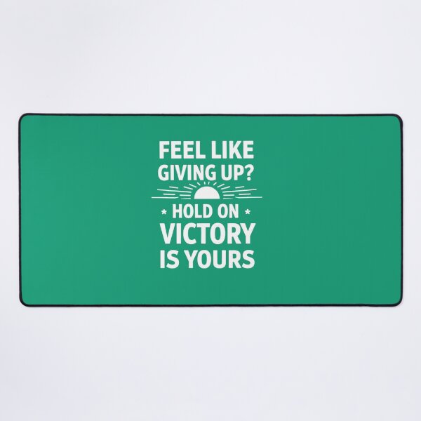 Item preview, Feel Like Giving Up? Hold On — Victory Is Yours | Personal Growth & Inspiration designed and sold by HopeFilled Ink.