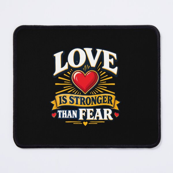 Item preview, Love Is Stronger Than Fear Heart Motivation Oregon School designed and sold by YASSINE HZ.