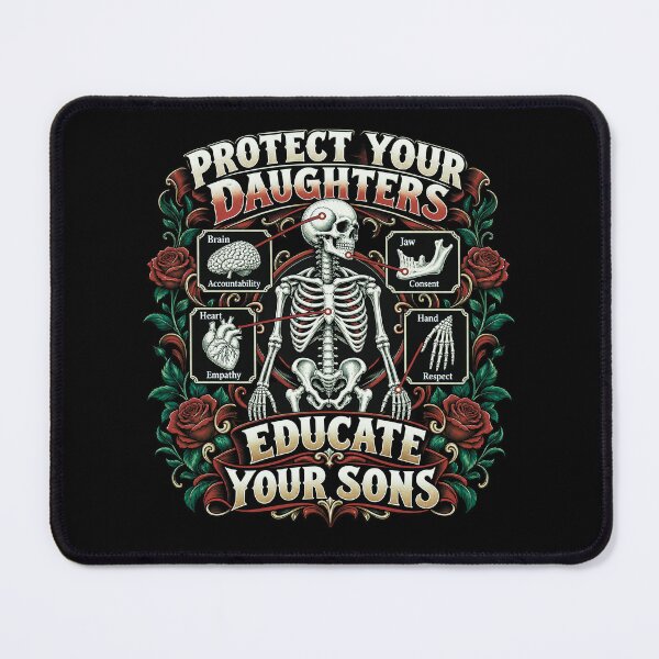 Item preview, Protect Your Daughters Educate Your Sons designed and sold by Positive&FunnyThings.