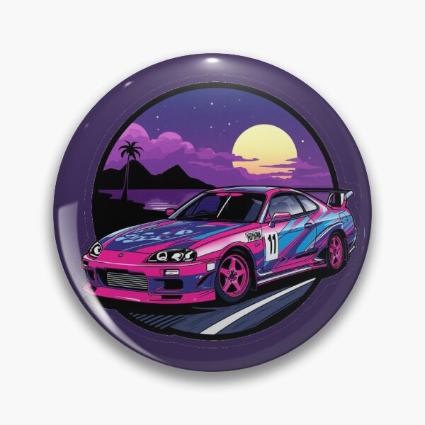 Item preview, Synthwave Retro Sports Car Design designed and sold by MargaretPolanco.
