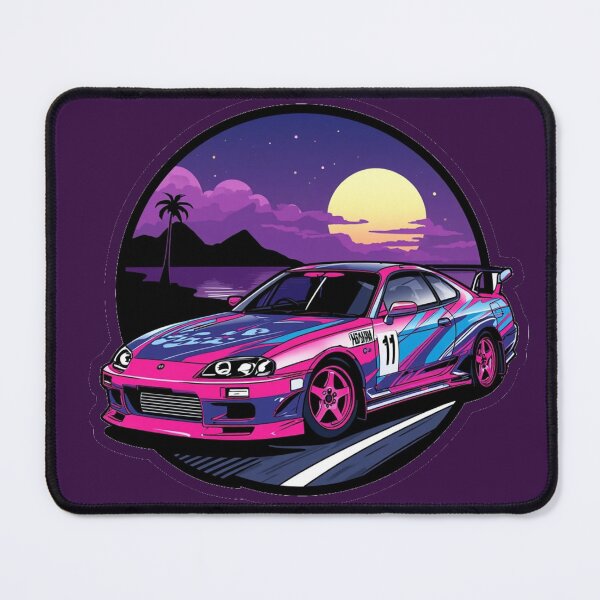 Item preview, Synthwave Retro Sports Car Design designed and sold by MargaretPolanco.