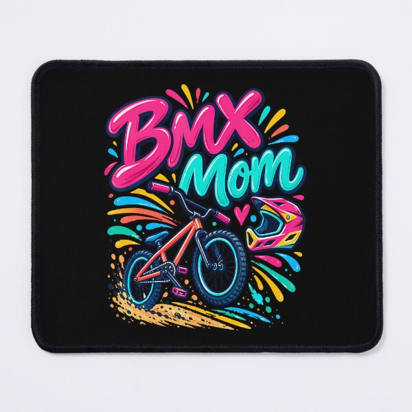 Item preview, BMX Mom Retro Cycling Graphic designed and sold by Wild-Misfits.
