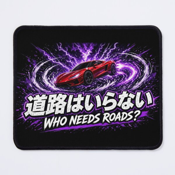Item preview, Who Needs Roads Anime Japanese Flying Car designed and sold by Acta Diurna Supply.
