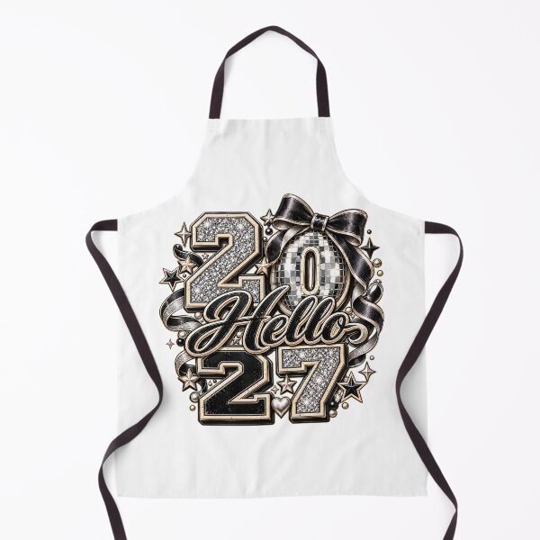 Item preview, Hello 2027 Floral New Year Party Celebration Design designed and sold by FuzionRaptor.