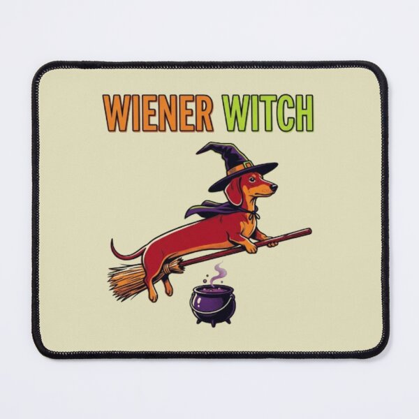 Item preview, Wiener Witch Dachshund Funny Dachshund Mom Gift Witchy Wiener Dog designed and sold by FurRealStudioCo.