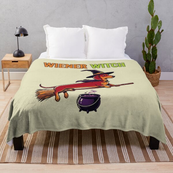 Item preview, Wiener Witch Dachshund Funny Dachshund Mom Gift Witchy Wiener Dog designed and sold by FurRealStudioCo.