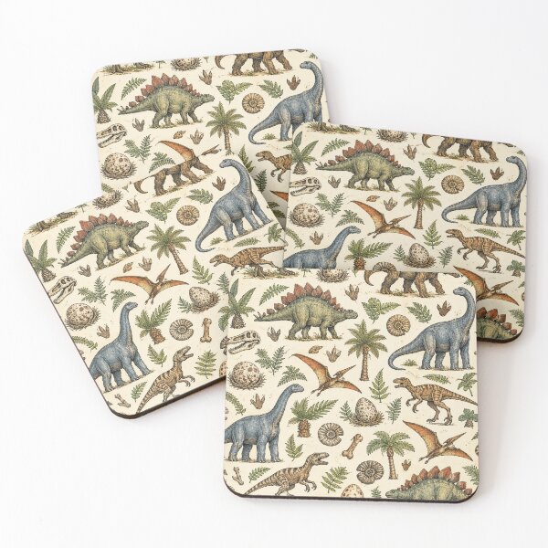 Item preview, Vintage Dinosaur Fossils designed and sold by M.Store.