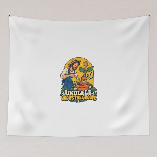 Item preview, Ukulele Garden Growing the Groove designed and sold by Pixdot.