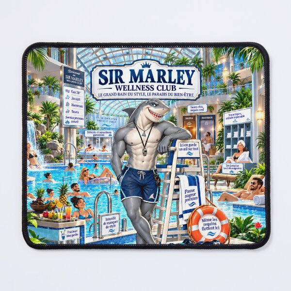 Item preview, "Sir Marley Wellness Club designed and sold by sirmarleyart.