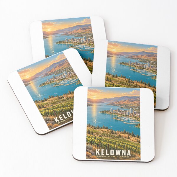 Item preview, Kelowna - British Columbia - Canada designed and sold by GoodOldVintage.