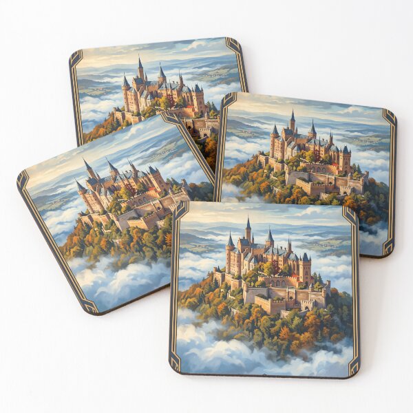 Item preview, Burg Hohenzollern Germany - Vintage Castle Travel designed and sold by Bomax121.