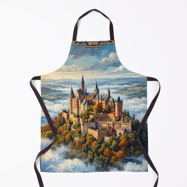 Item preview, Burg Hohenzollern Germany - Vintage Castle Travel designed and sold by Bomax121.