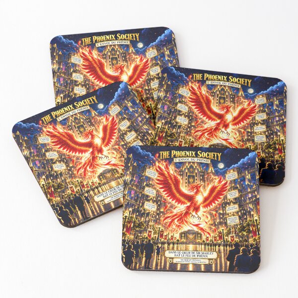 Item preview, The Phoenix Society – The Rise of the Phoenix designed and sold by sirmarleyart.