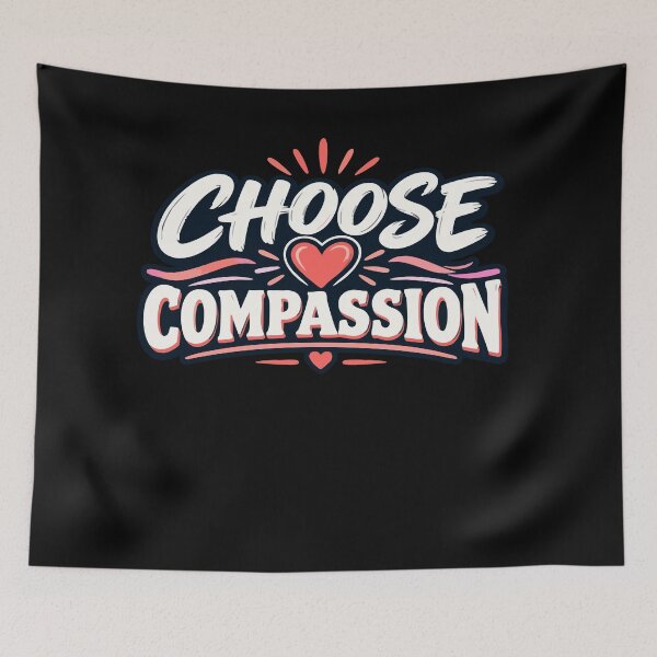 Item preview, Choose Compassion Heart Kindness Empathy Awareness Oregon School designed and sold by YASSINE HZ.