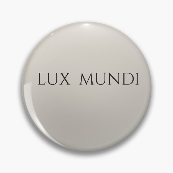 Item preview, Lux Mundi – Light of the World Latin Phrase, Sacred Classical Design designed and sold by semenol.