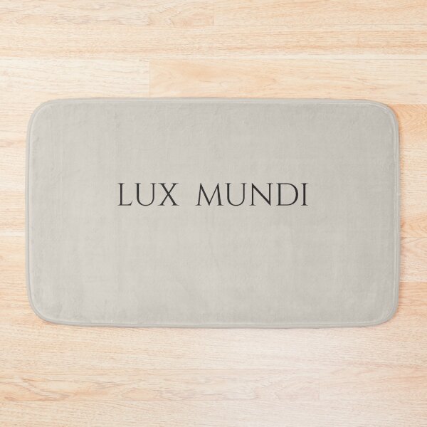 Item preview, Lux Mundi – Light of the World Latin Phrase, Sacred Classical Design designed and sold by semenol.