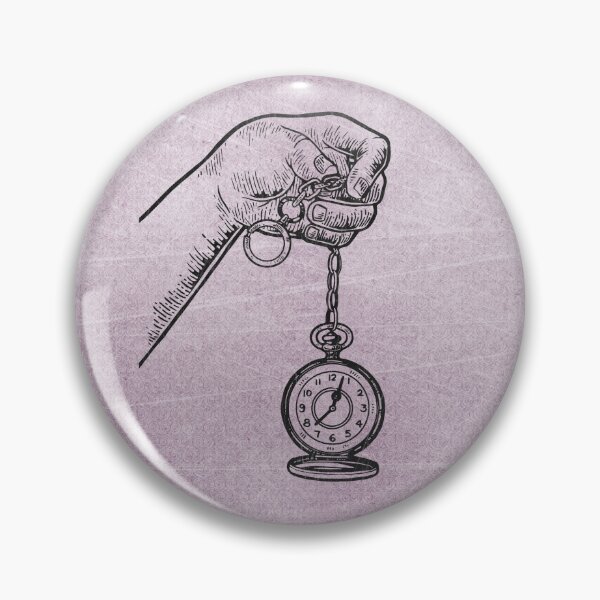 Item preview, Hypnotic Swinging Pocket Watch Hand Hypnosis Mesmerize Violet designed and sold by Ghoul Enterprises.