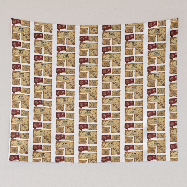 Item preview, Dark Academia Map Archive designed and sold by One More Run.