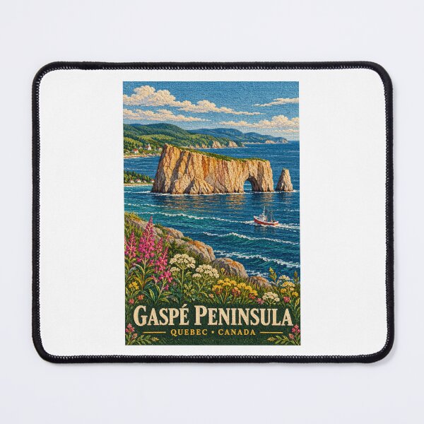 Item preview, Gaspé Peninsula - Quebec - Canada designed and sold by GoodOldVintage.