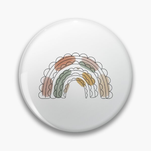 Item preview, Boho Rainbow - Minimalist Earthy Line Art designed and sold by The Red Lime.
