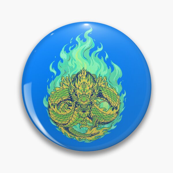 Item preview, Green Flamed Dragon designed and sold by HillC1985.