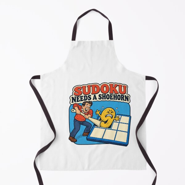 Item preview, Sudoku Number Nine Needs a Shoehorn designed and sold by Pixdot.