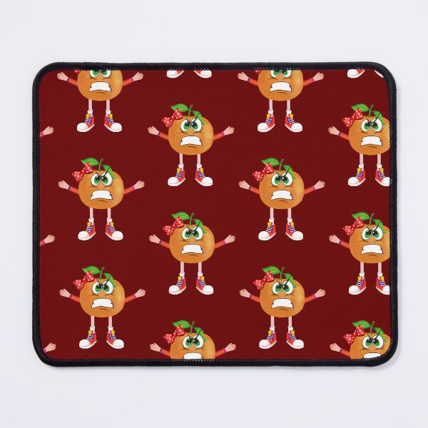 Item preview, Angry Tangerine Animated Character Girl Version designed and sold by ExpressiveToon.