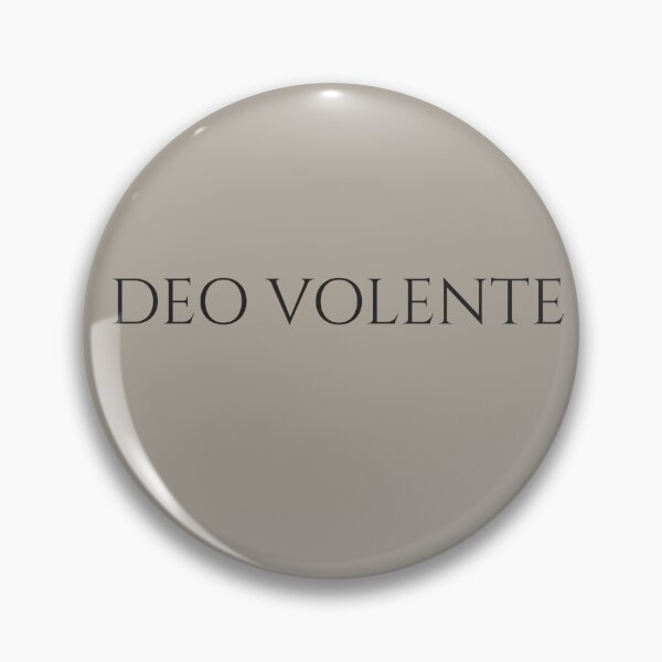 Item preview, Deo Volente – God Willing Latin Phrase, Historical Classical Design designed and sold by semenol.
