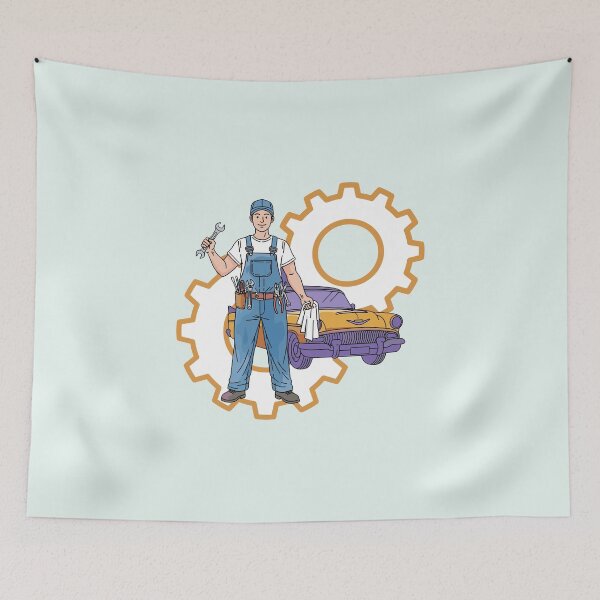 Item preview, Auto Mechanic Boy designed and sold by FanFest.