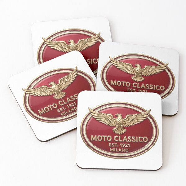 Item preview, Vintage moto guzzi logo with golden eagle designed and sold by sanawnaw154.