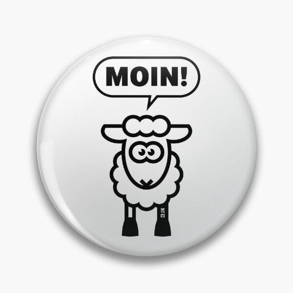 Item preview, Hello! (Sheep / Dike Sheep / Lamb / Low German / Black) designed and sold by Roderix.