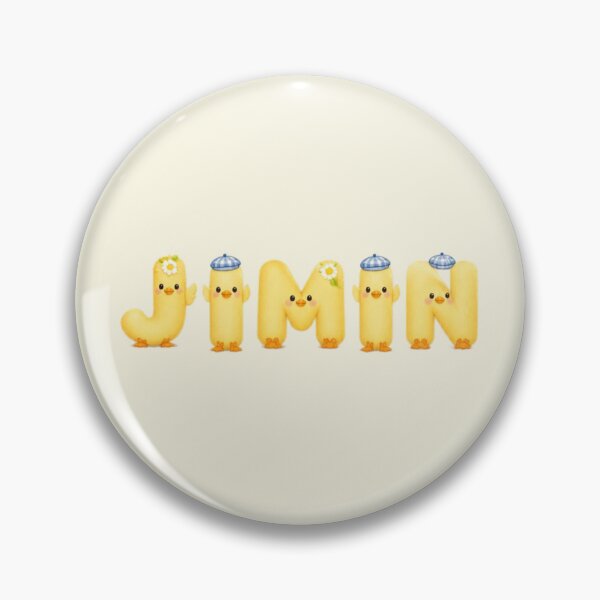 Item preview, BTS Jimin | fluffy cute yellow duck | JM designed and sold by moteesshop.