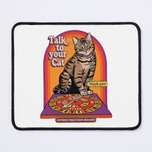 Item preview, Talk To Your Cat Communication Board designed and sold by KristiTaylorArt.