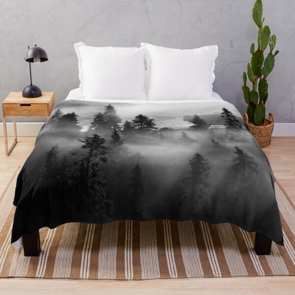 Item preview, Forest and the river. Early Morning at Pahkanakallio 36 bw designed and sold by Jouko Lehto Photography.