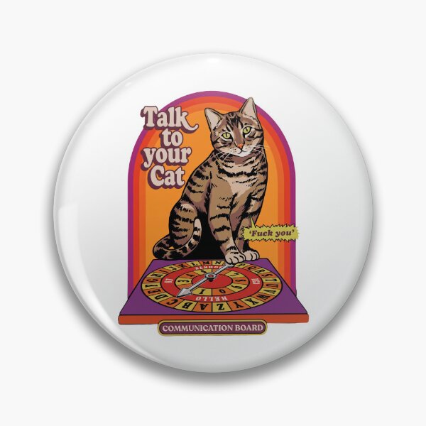 Item preview, Talk To Your Cat Communication Board designed and sold by KristiTaylorArt.
