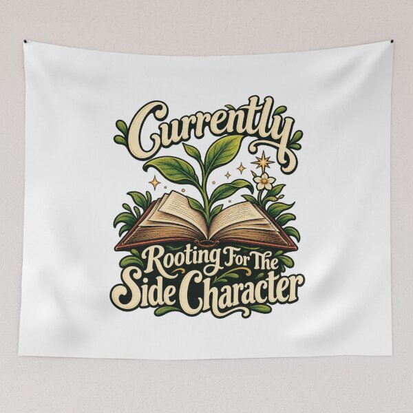 Item preview, Currently Rooting For The Side Character - Botanical Books designed and sold by Good Mood Foundry.