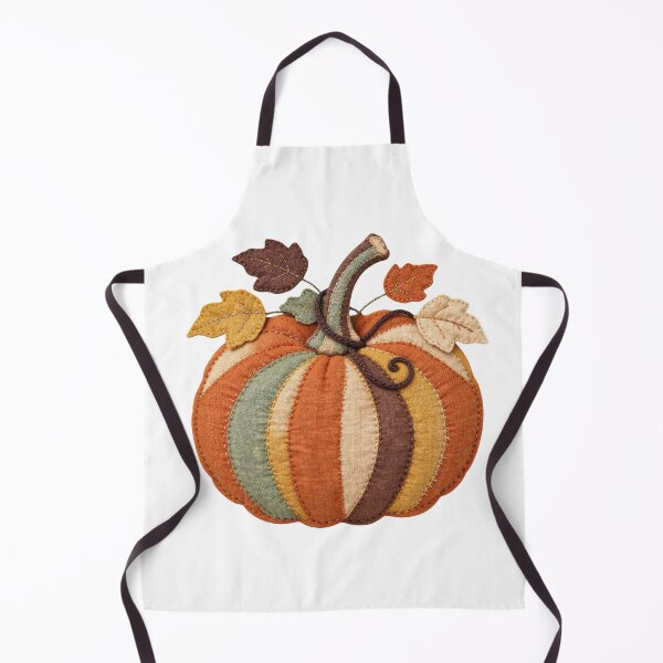 Item preview, Cozy Fabric Patchwork Pumpkin Autumn Leaf Harvest designed and sold by abdelski.