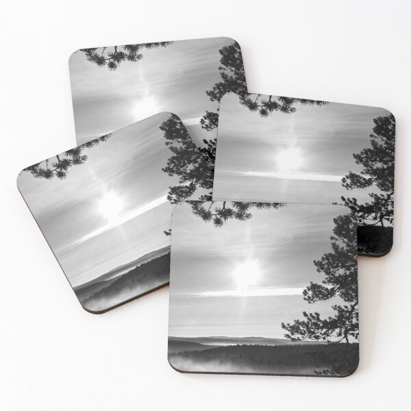 Item preview, Morning clouds. Early Morning at Pahkanakallio 43 bw designed and sold by Jouko Lehto Photography.