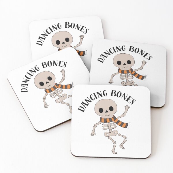 Item preview, Cute Dancing Skeleton with Halloween Scarf – Kawaii Spooky Art designed and sold by Monika’s Cute Art Studio.