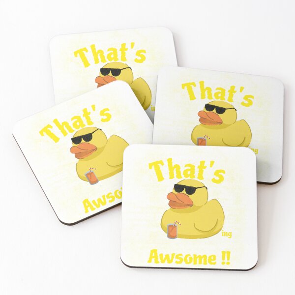 Item preview, "Thats Ducking awesome!!" Is pretty much self explanatory when it comes to texting. designed and sold by DamonGolden.