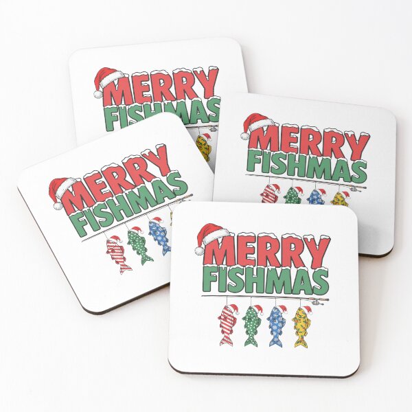 Item preview, Merry Fishmas Comfort Color Shirt, Funny Christmas Fishing Sweatshirt, Festive Holiday Angler for Fishermen designed and sold by Isanoe.