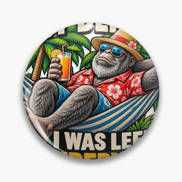Item preview, In My Defense I Was Left Unsupervised Sweatshirt, Funny Gorilla  designed and sold by Wiamprint.