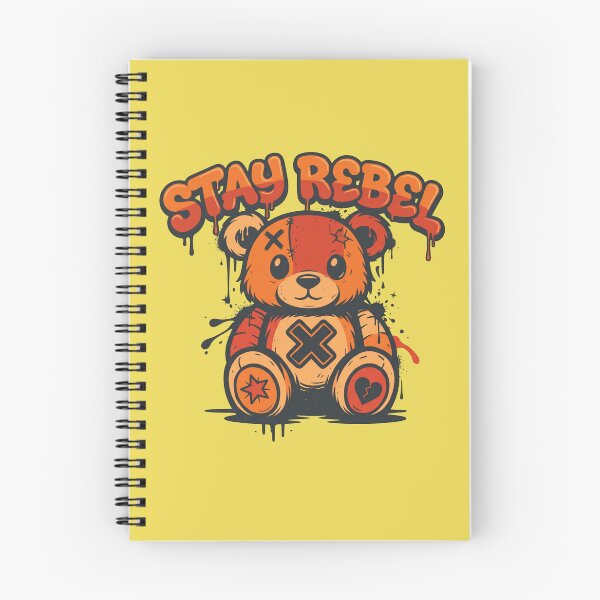 Item preview, Stay Rebel Graffiti Teddy Bear Streetwear Graphic designed and sold by MarCinu Art.