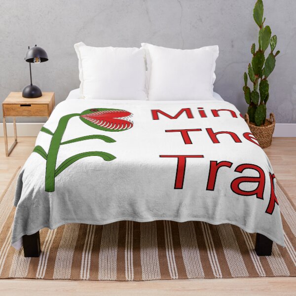 Item preview, Funny Venus Flytrap Mind the Trap Slogan designed and sold by naturegallery.