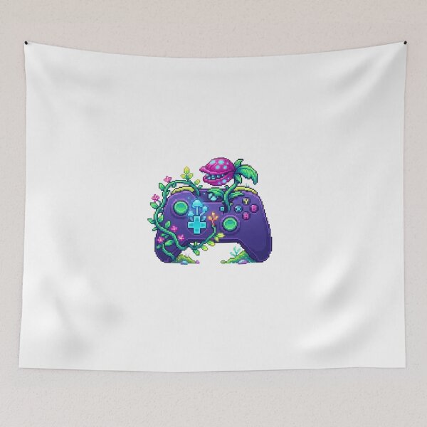 Item preview, Overgrown Game Controller - Fantasy Nature & Gamer Art designed and sold by The Red Lime.