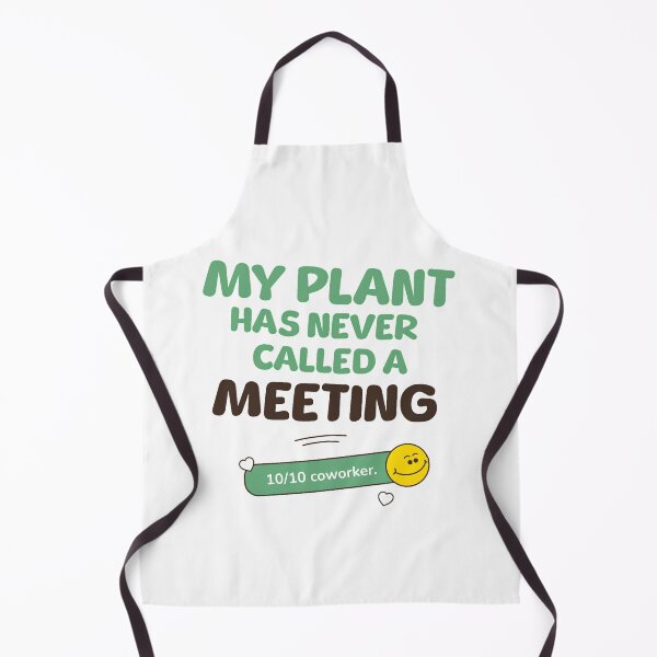Item preview, Plant Has Never Called A Meeting - Meeting Humor designed and sold by Economical Design.